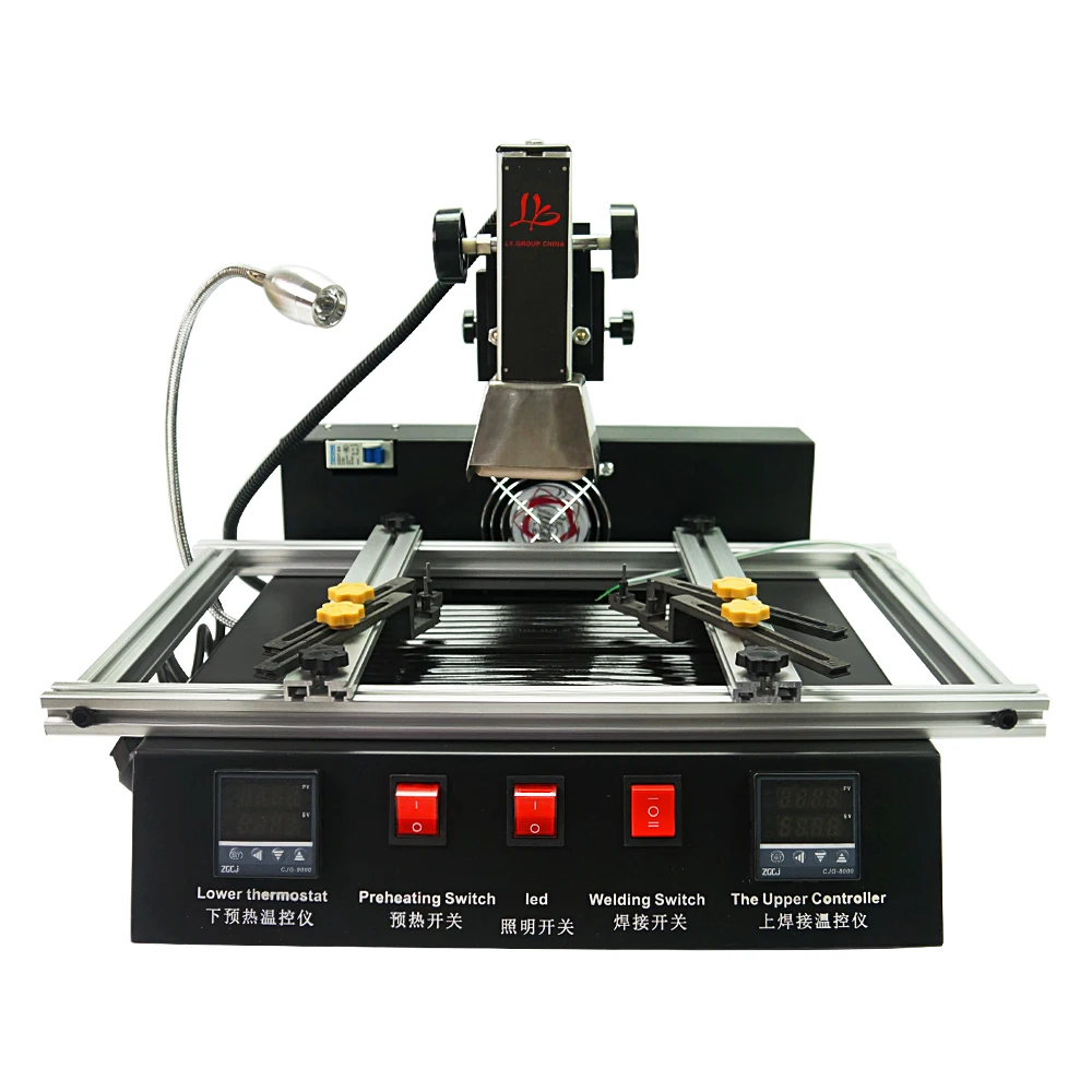 LY M770R Bga Soldering Rework Station M770 IR Soldering Machine for Repairing Xbox Ps3 Ps4 Game Board Laptop with Reballing Kit