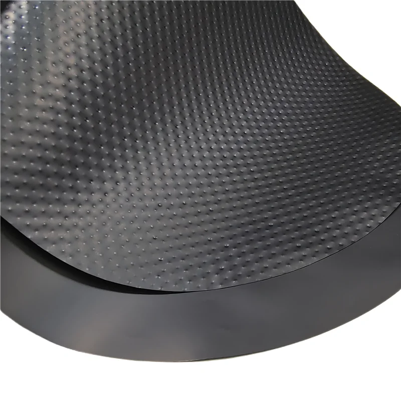 Stable surface resistivity Black PE anti-static wafer gasket conductive sheet embossed film separator