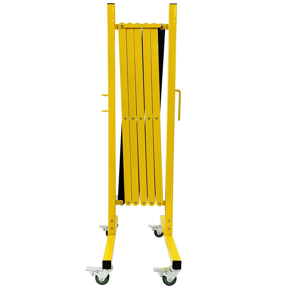 Легко собранный защитный складной баррикад, контроль толпы, безопасный парковочный забор, металлический раздвижной расширяемый барьер