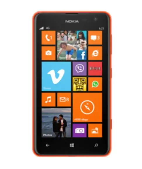 Cheap cell phones for Nokia Lumia 625 4.7 inch Touchscreen Dual core GPS WIFI 3G&4G mini rugged cell phones