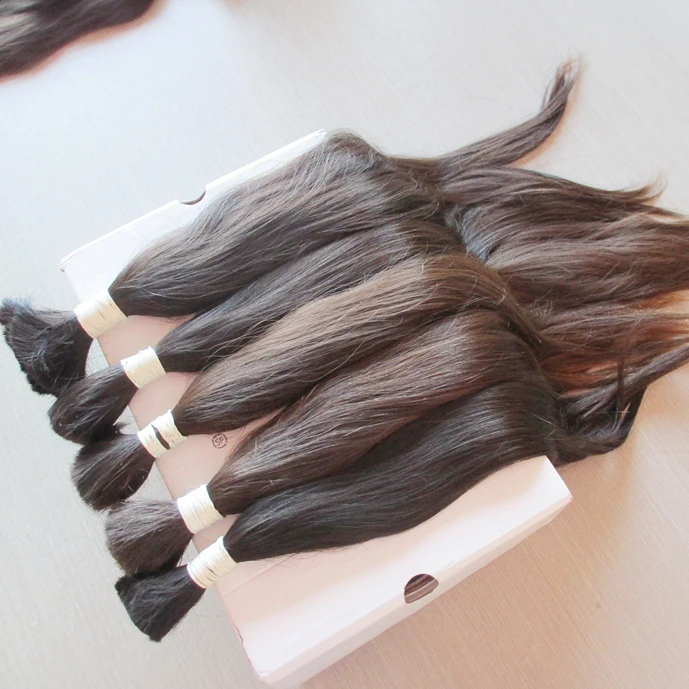 Peruvian Virgin Remy Human Hair Bulk/Weaves