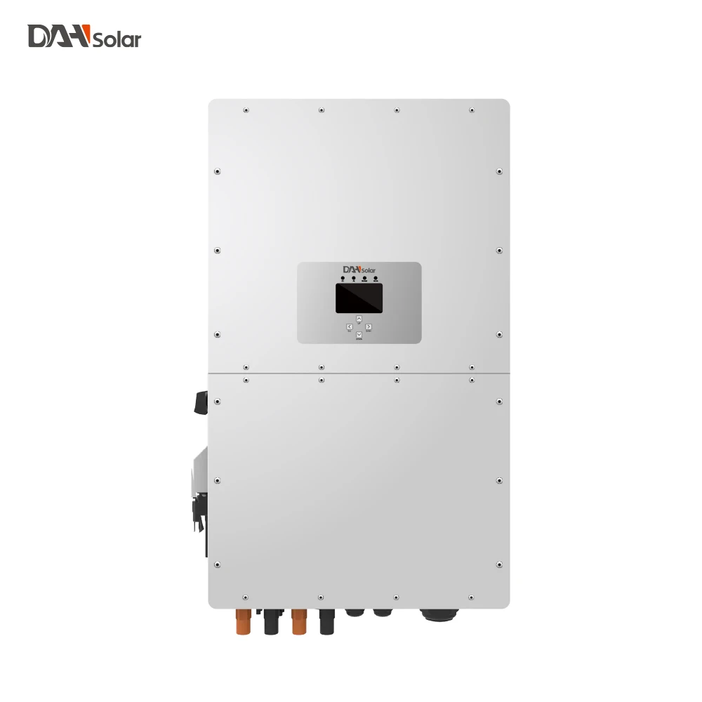 Китайский запас Deye SUN-50K-SG01HP3-EU-BM4 высокого напряжения трехфазный 50 кВт Гибридный солнечный инвертор