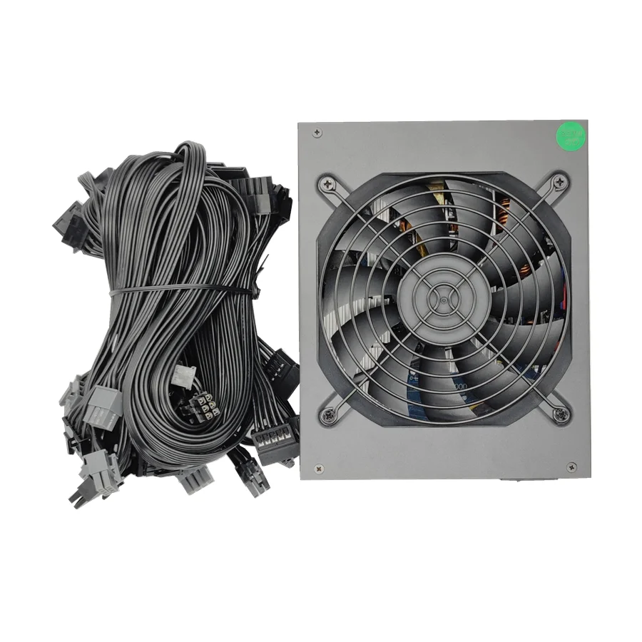 1800W Full Modular switching Power Supply PSU Support 6 Graphics 110v-220v 1800w gpu power