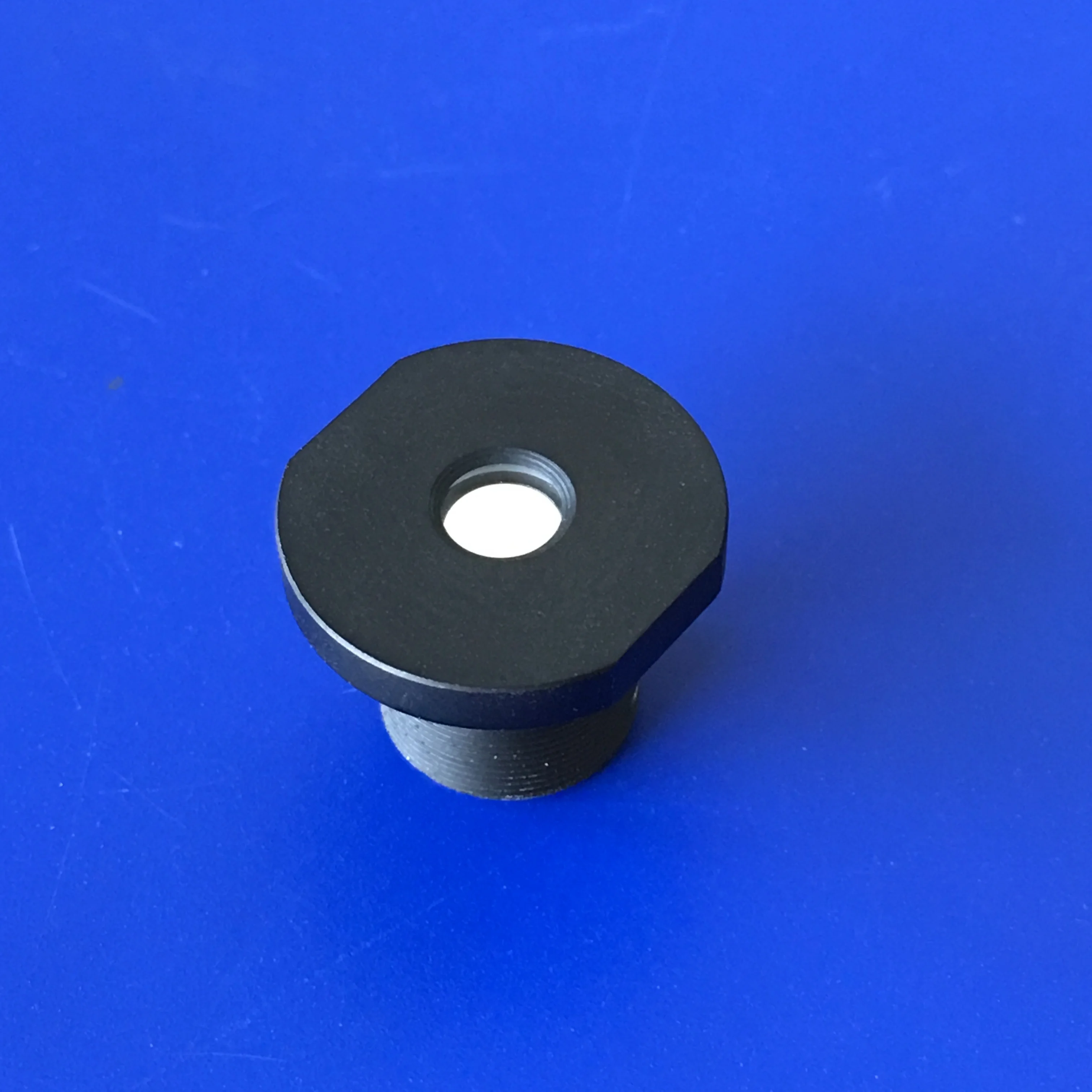 Optical component sapphire optically polished window plano convex 10-18mm e lens camera cctv wide lens