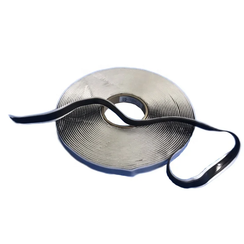 Good quality High quality prices Waterproof Butyl Tape Double Sided Butyl Rubber Tape Rv Window For Marine Applications