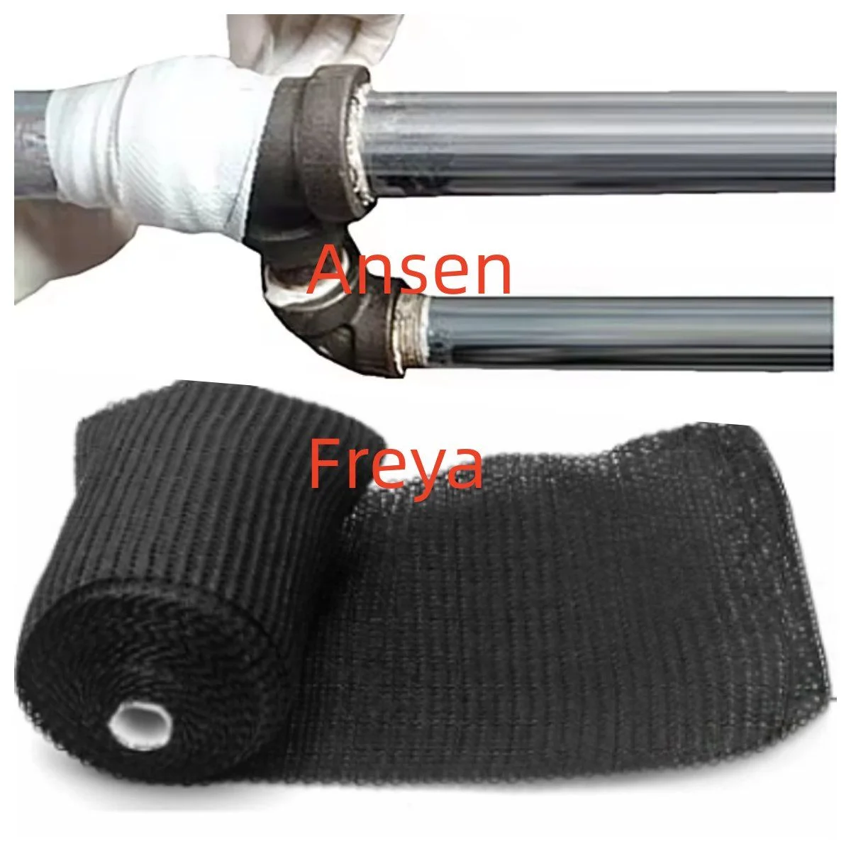 Woven Fibreglass Impregnated Polyurethane Resin Plumbing Sealant Tape In China