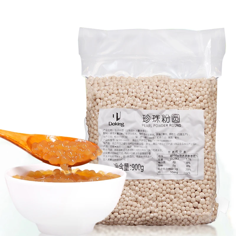 
Chewy Tapioca Pearl Powder That Can Be Eaten By The Elderly And Children Can Be Used In Milk Tea Desserts 