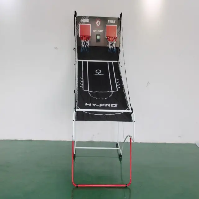 Double track basketball stand  electronic counter adjustable basketball hoop with basketball freestanding stand