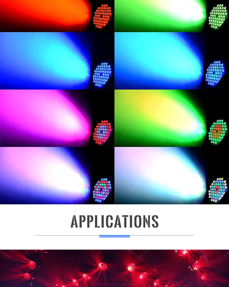 High quality narrow beam led spot light Outdoor cob Aluminum 60w 80w 100w mini stage light beam 150w 180w led par light