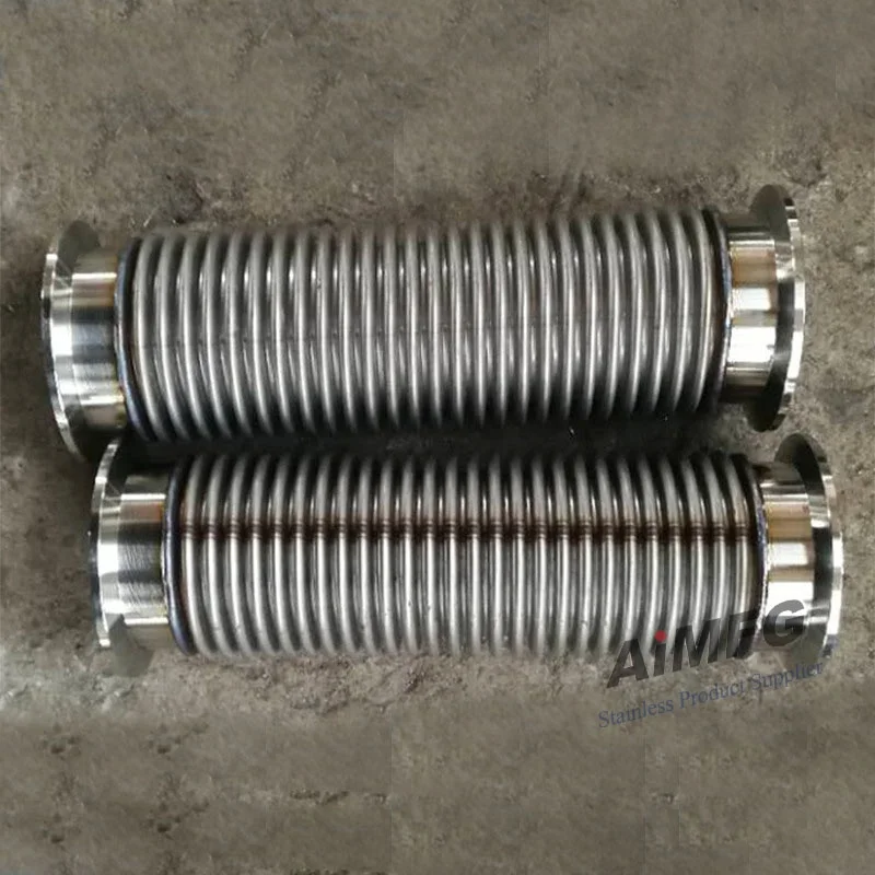 Corrugated Tube Flexible Hose Corrugated Pipe VCR Vacuum Flexible Corrugated Tube Vacuum Bellows