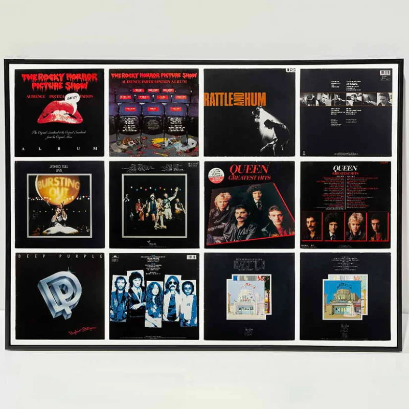 Wall Art Home Decor Hand Painted Floral Canvas Prints Artwork Wooden Frame Picture Wholesale Rose Flower Oil Painting