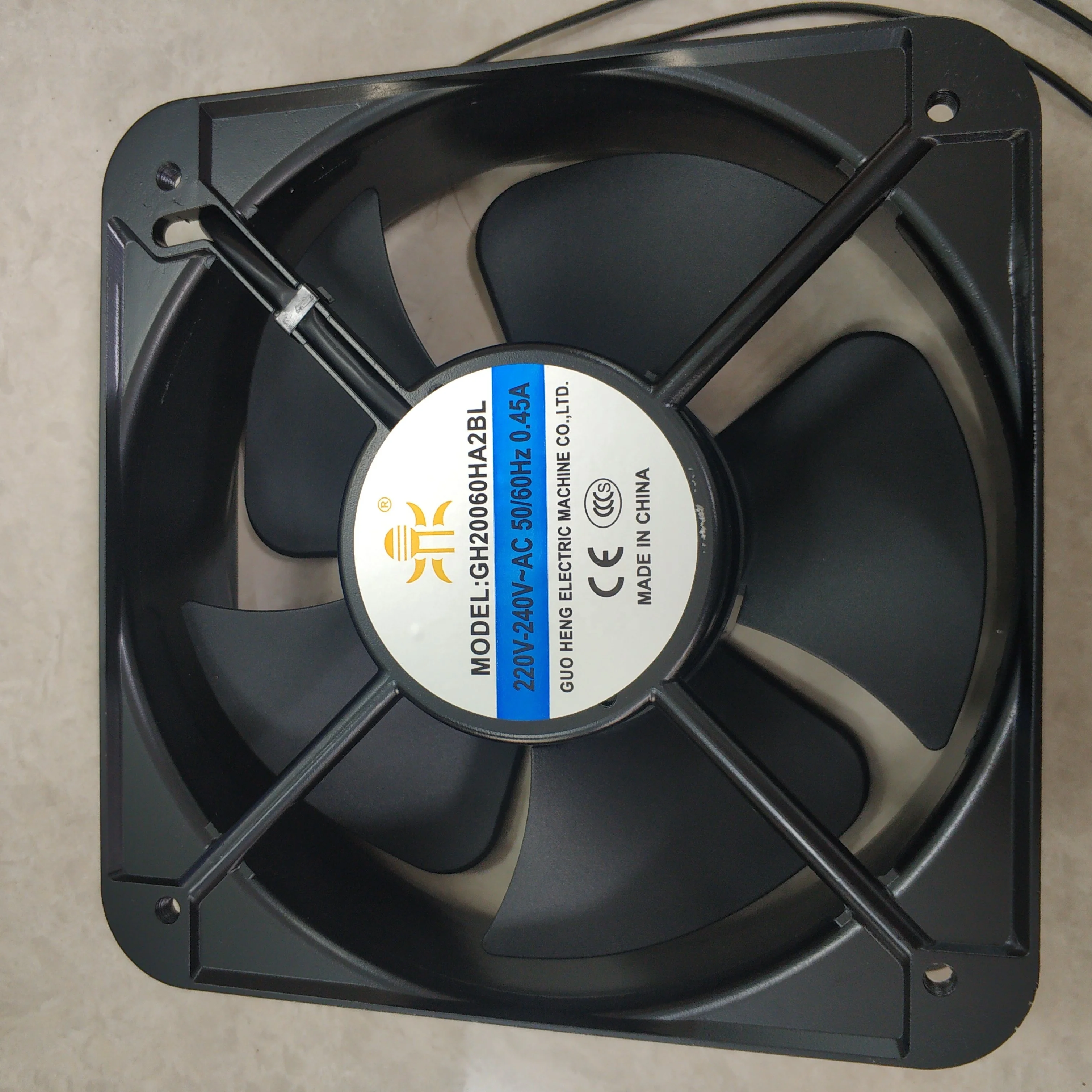 Made in China axial fan GH20060HA2BL