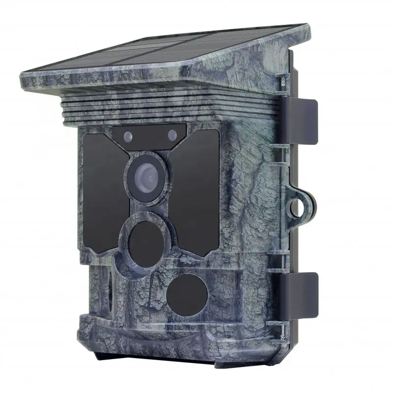 New Technology 4K Solar Panel Camo Video Hunting Trail Wildlife Outdoor Camera