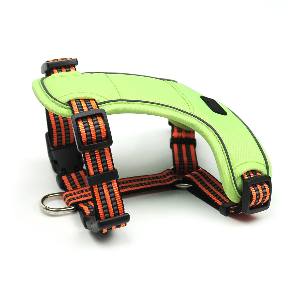 Portable Y-Shaped Reflective Vest for Dogs, Breathable Lightweight Safety Jacket with Adjustable Buckles and Reflective Strips