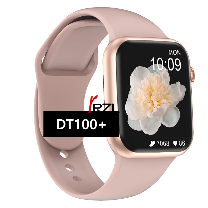  DT100 + Новые 1 78 дюймовые Смарт-часы PLUS reloj inteligente dt100plus iwo серии 6