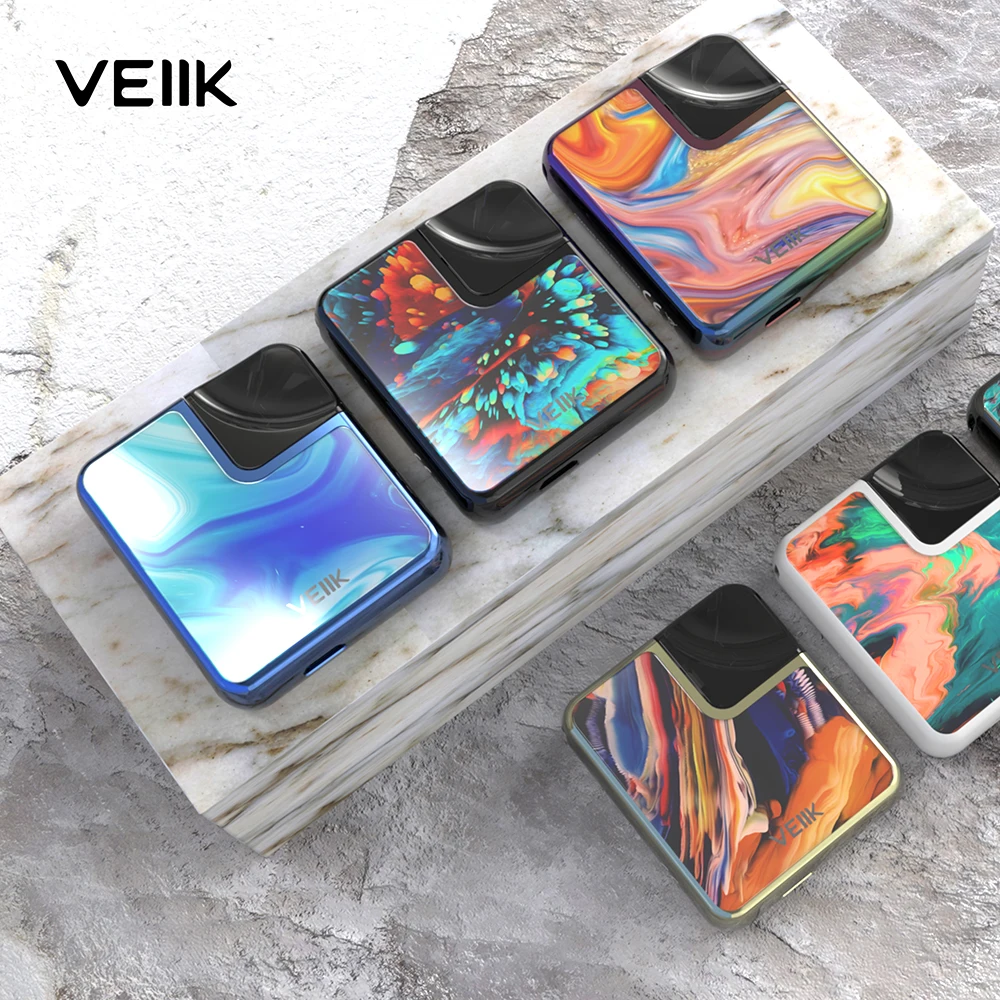  Вейп вейп VEIIK Cracker Airo 500 мАч большой емкости Pod все в одном стартовый комплект вейпа