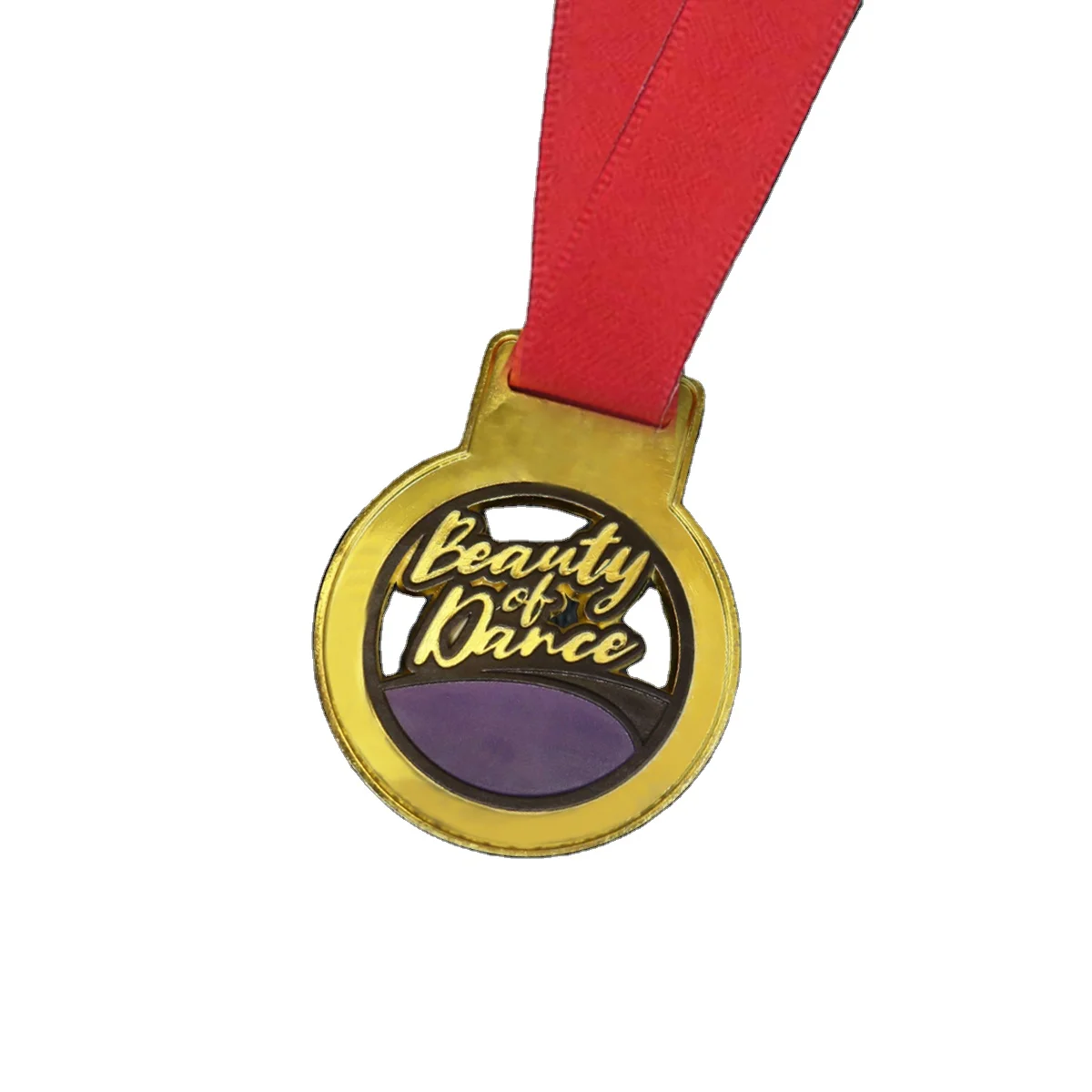 ready to ship zinc alloy Beauty of dance medal for competitions Winner Medals of school medals