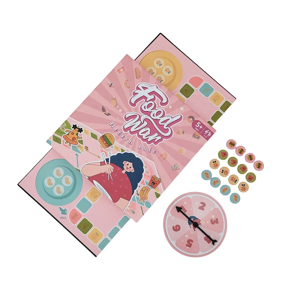 Portable Classic Strategy Game Set Family Dice Games Set Ludo Magnetic Folding Travel Board Game for family