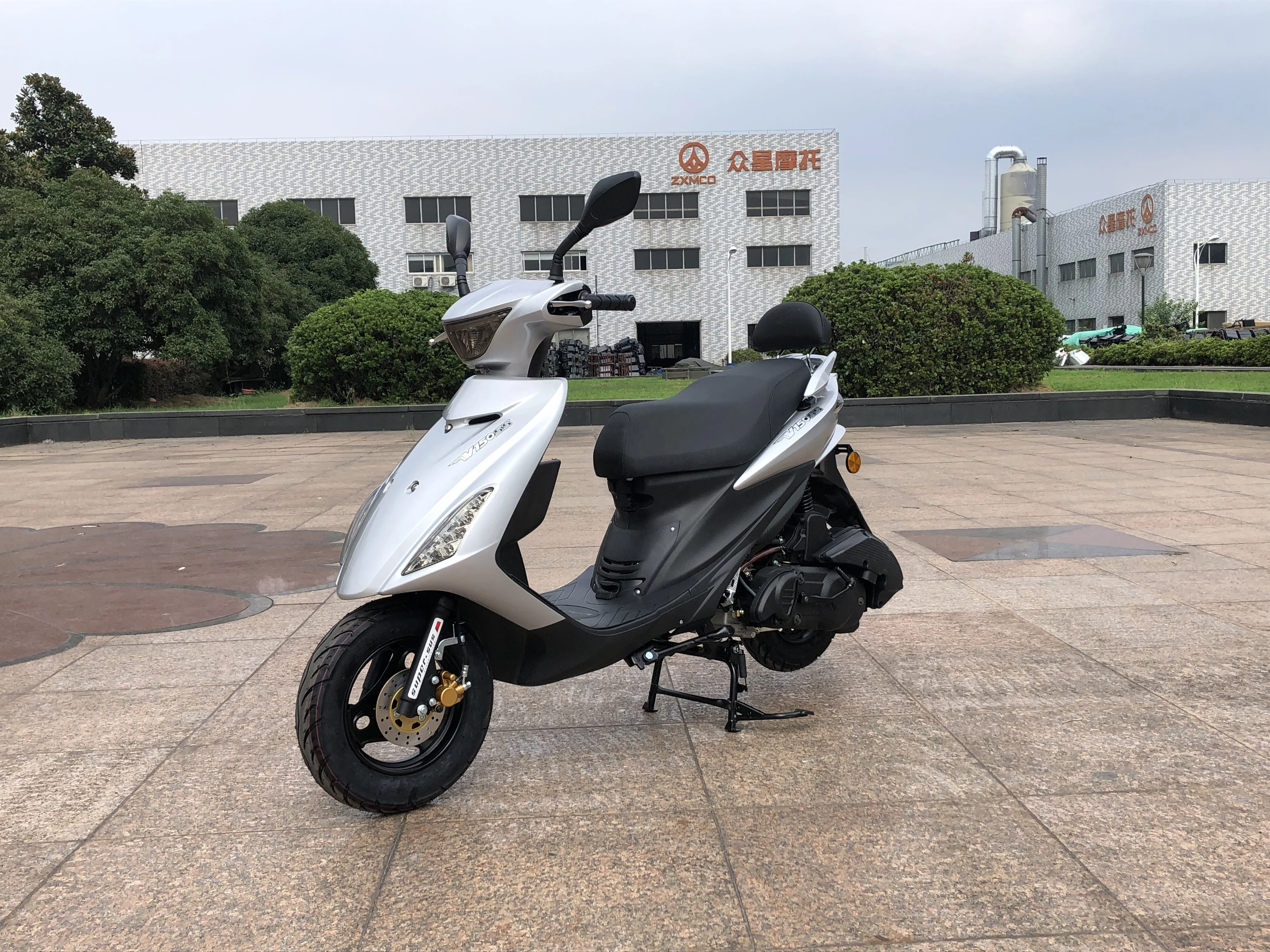 Прямая Продажа с завода рекламные газовые скутеры 150CC скутер бензиновый для взрослых