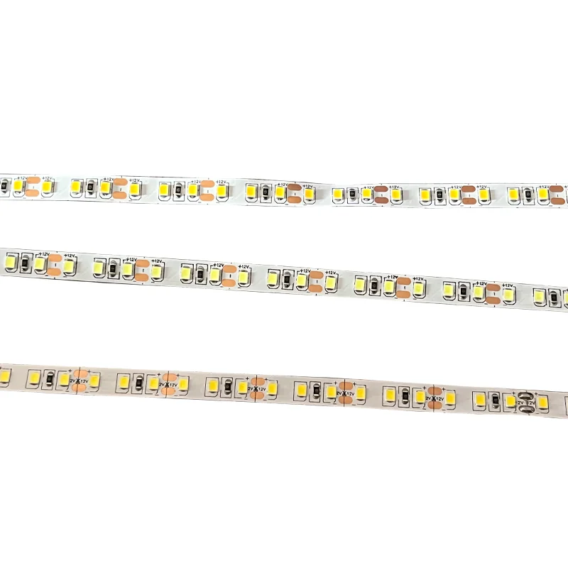 Customized 2300K/2700K/3000K/4000K/5000K 120 Beads SMD 2835 12V/24V Single Color Waterproof Led Light Strip