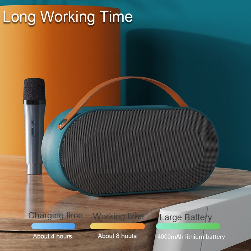 Factory Original Wireless Karaoke Speaker Outdoor Professional Home KTV Singing Music Player Machine