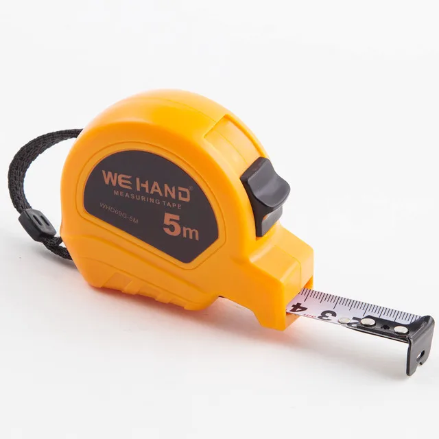 High Quality Wehand Brand Tools Tape Measure Best Price Rubber 5m Measuring Tape For Sale