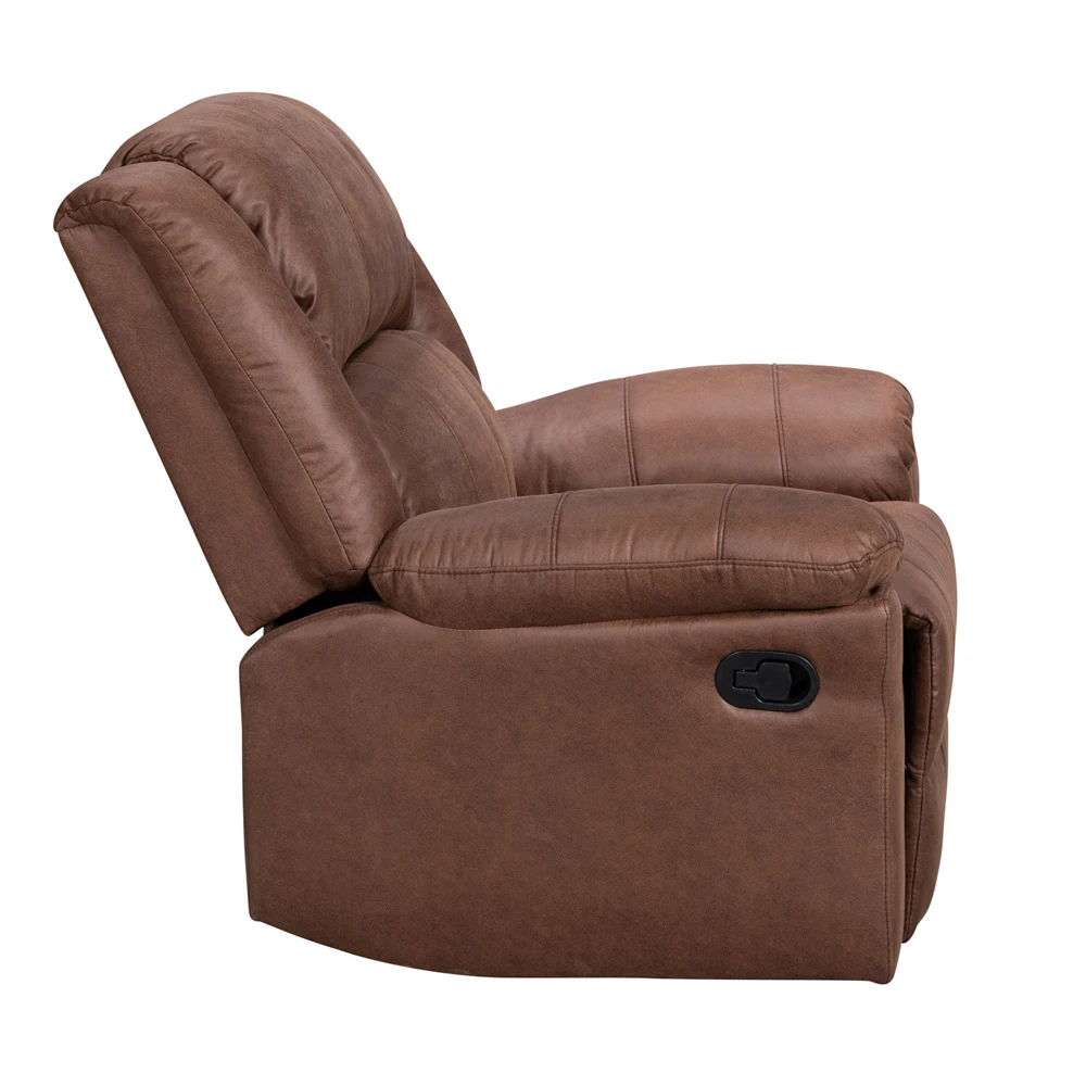 Velvet Fabric Lazy Rocker Recliner Chair Home Furniture Wood Modern Living Room Sofa Sectional Sofa Hotel American Style CN;ZHE