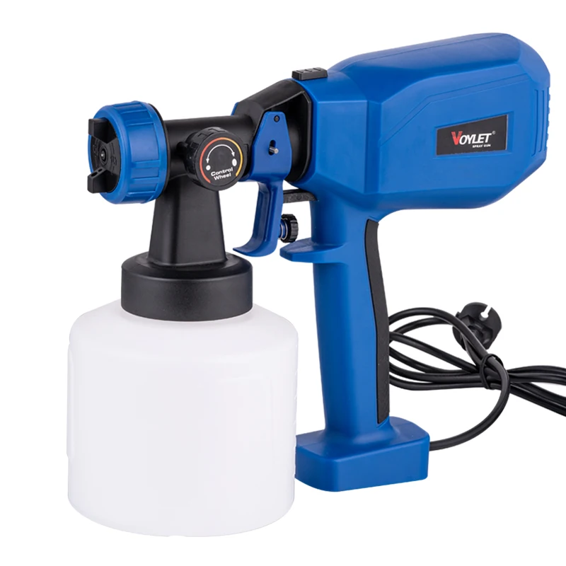 Voylet Paint Sprayer 600W HVLP Electric Spray Gun With 4 Nozzles and 3 Patterns for DIY