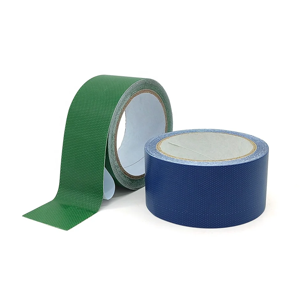 Knife Scraper Fiberglass Cloth Outdoor Tent Self Adhesive Waterproof PE Coated Tarp Tarpaulin Repair Tape For Damaged Canvas