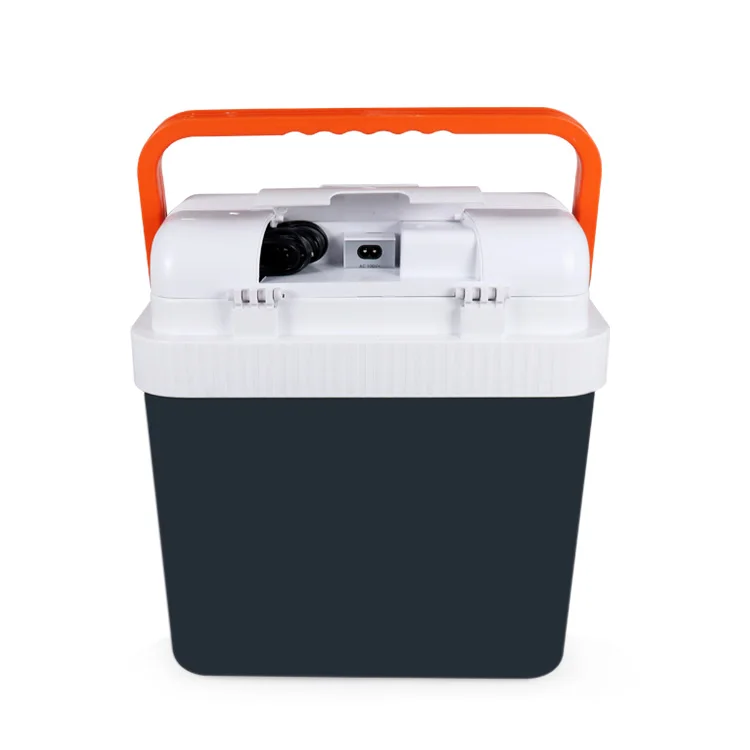 24L DC 12V AC 230v portable car cooler box koelbox camping mini fridge for food