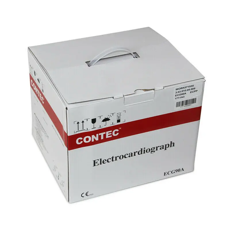 Сенсорный ручной ЭКГ-монитор CONTEC ECG90A устройство для электрокардиографии ЭКГ домашнее программное обеспечение устройства