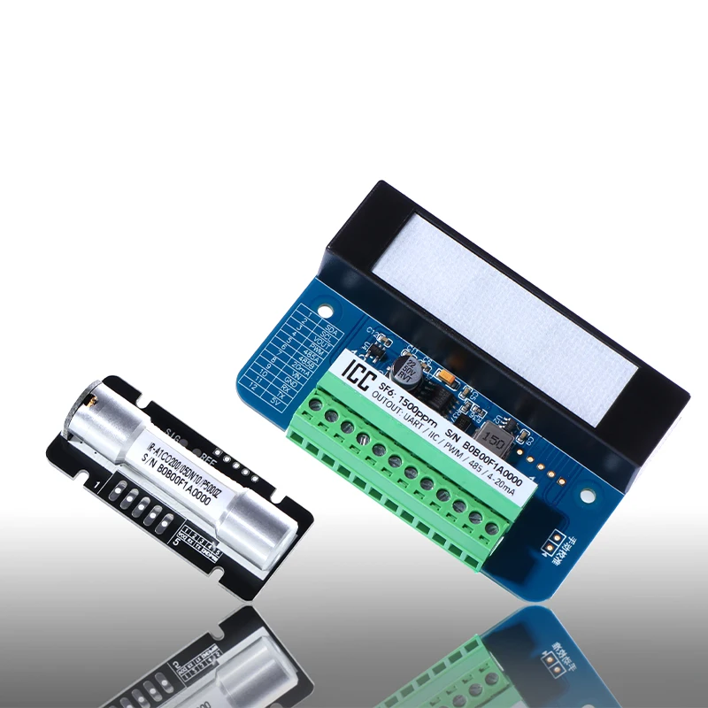 ICC NDIR Gas Modules IR-A0 Series, High precision, Using dual channel pyroelectric infrared detector