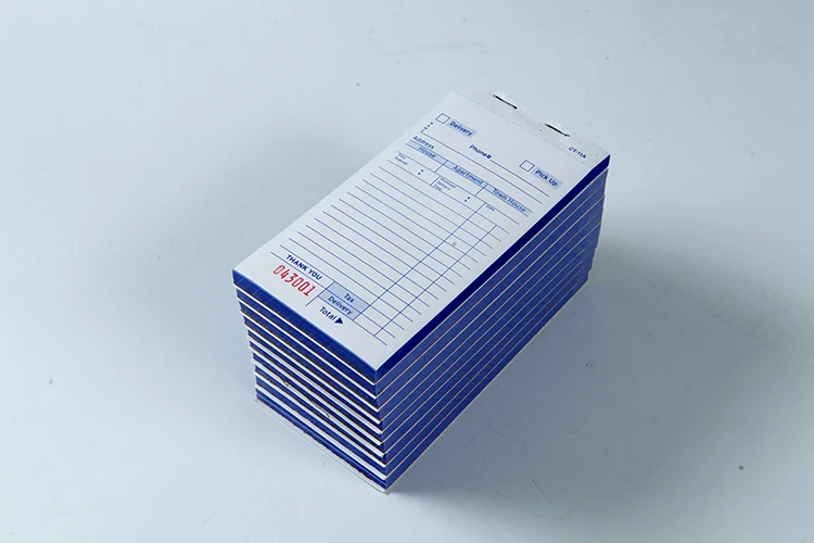 CT-11A carbonless triplicate delivery form carbonless paper printing well booked
