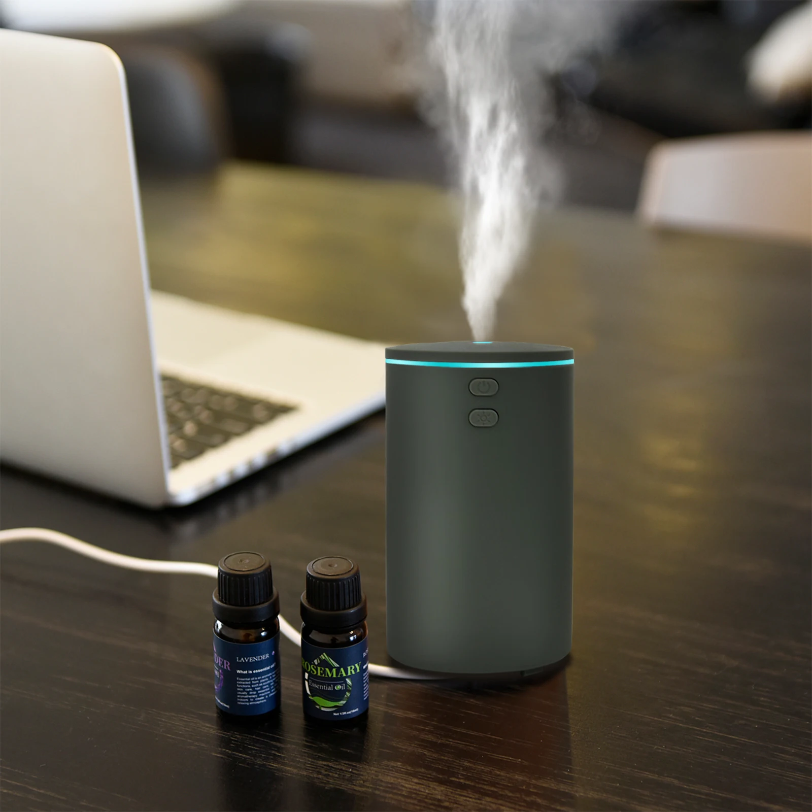 Air Ultrasonic Diffuser Car Portable Usb Humidifier 2023 Humidificador Air Diffuser for Home Appliances