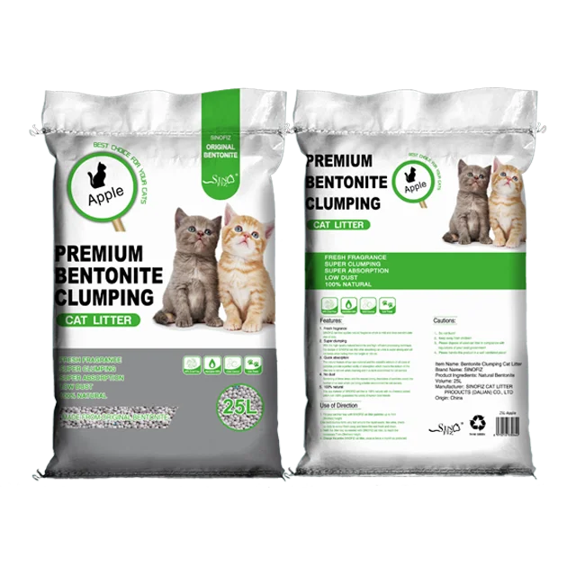 Best selling products bentonite cat litter with scent high quality bentonite cat litter scented bentonite cat litter