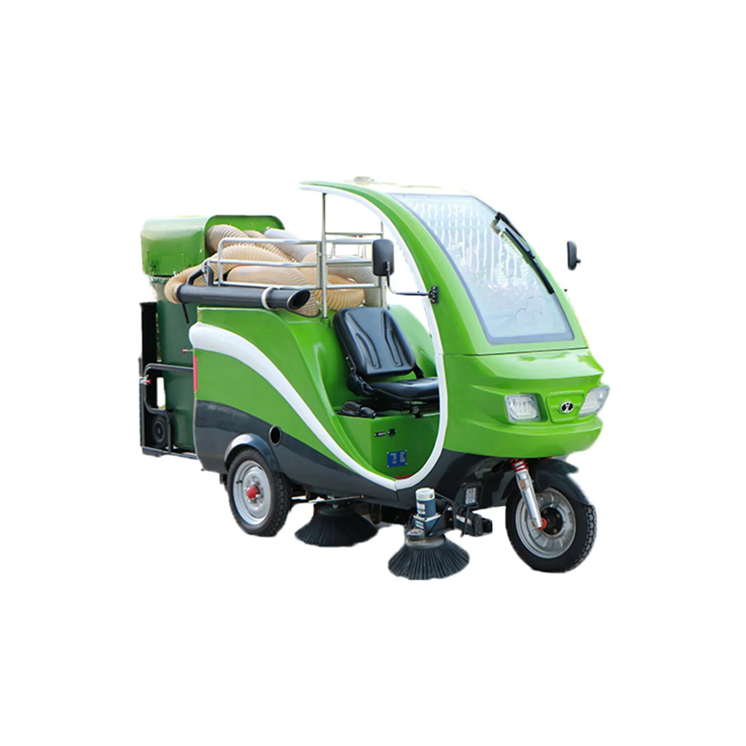 Professional Manufacturer Industrial Small Street Road Sweeper Garbage Collect Electric Car
