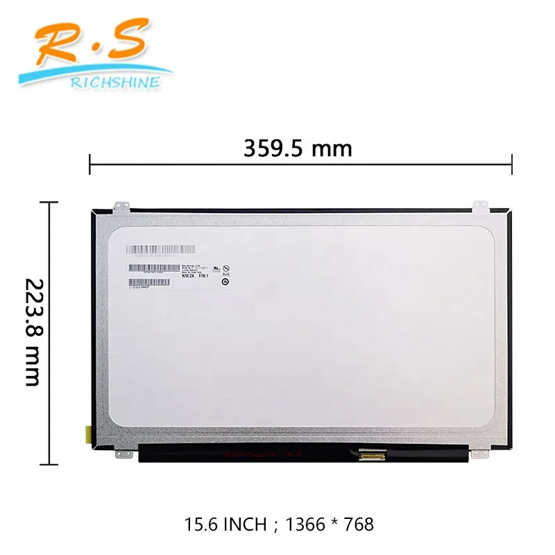 Оригинальный цены по прейскуранту завода-изготовителя AUO lcd модуль для 15,6 дюймов ранга Edp дисплей ноутбука для ноутбука B156XTN07.1