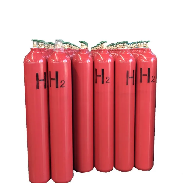 Refillable 8L 10L 15L 40L 47L 50L Hydrogen Cylinder High Pressure Hot Selling
