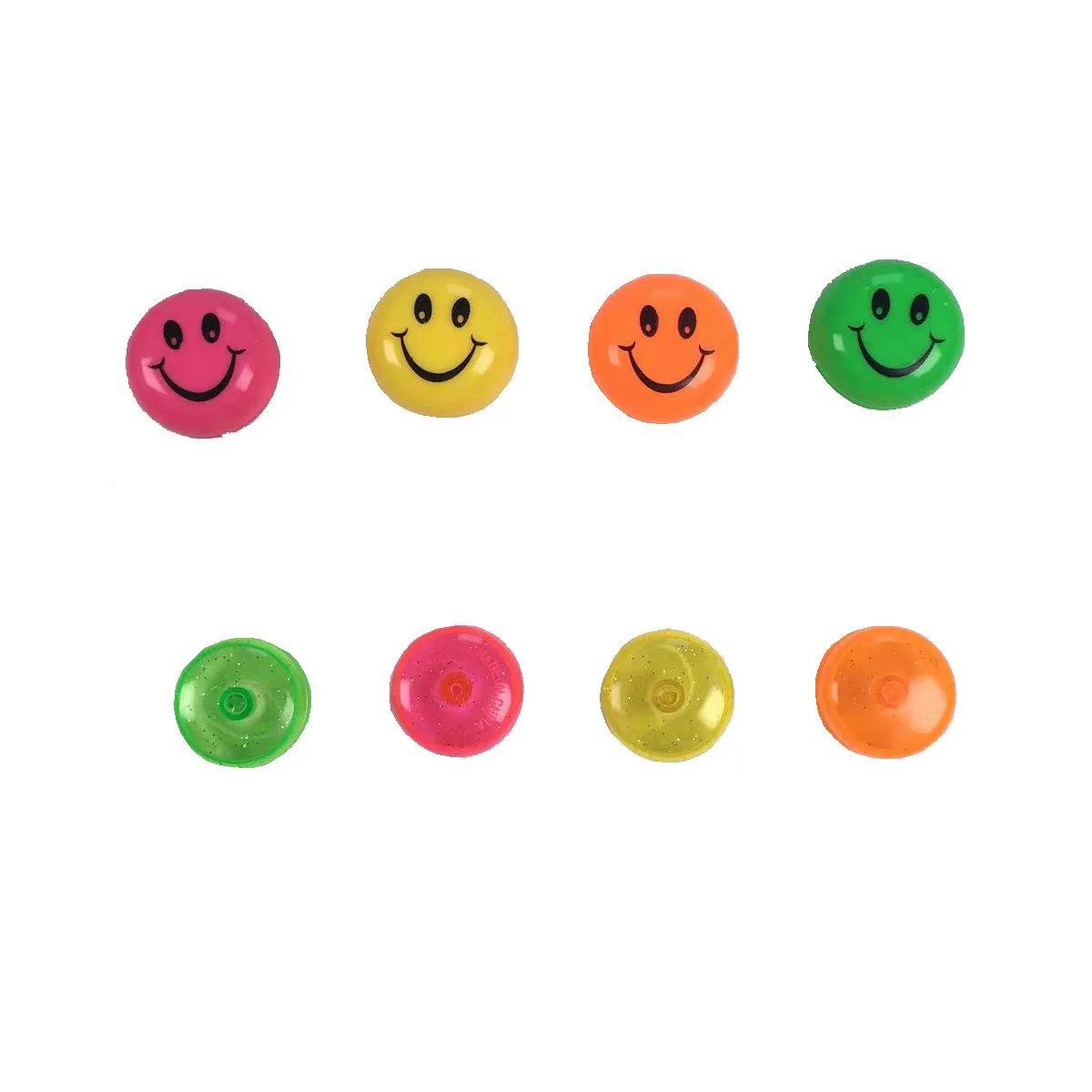 Hot selling Plastic Funny smile 40mm Yoyo Toy Surprise Capsule Toy