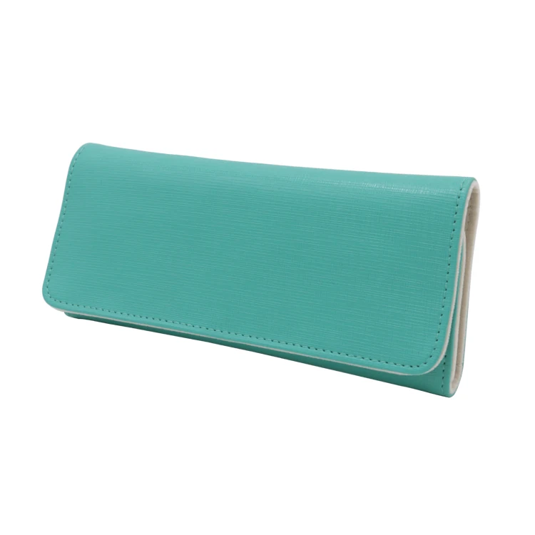 Профессиональная мягкая сумка для драгоценностей, роскошная кожаная дорожная сумка для ювелирных украшений с кнопкой