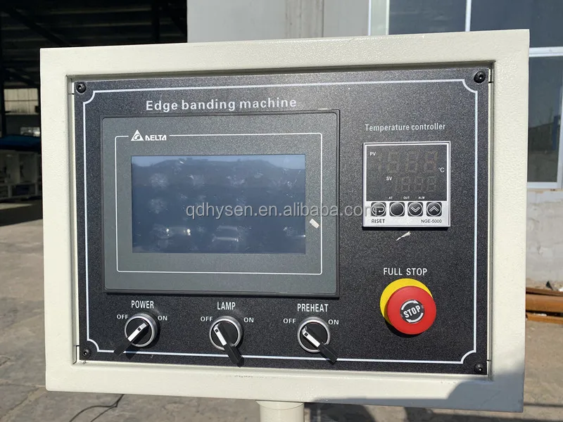 HYSEN HS506 Fully Automatic Edge Banding Machine Woodworking Plywood Furniture  With Pre-milling Function Edgebander