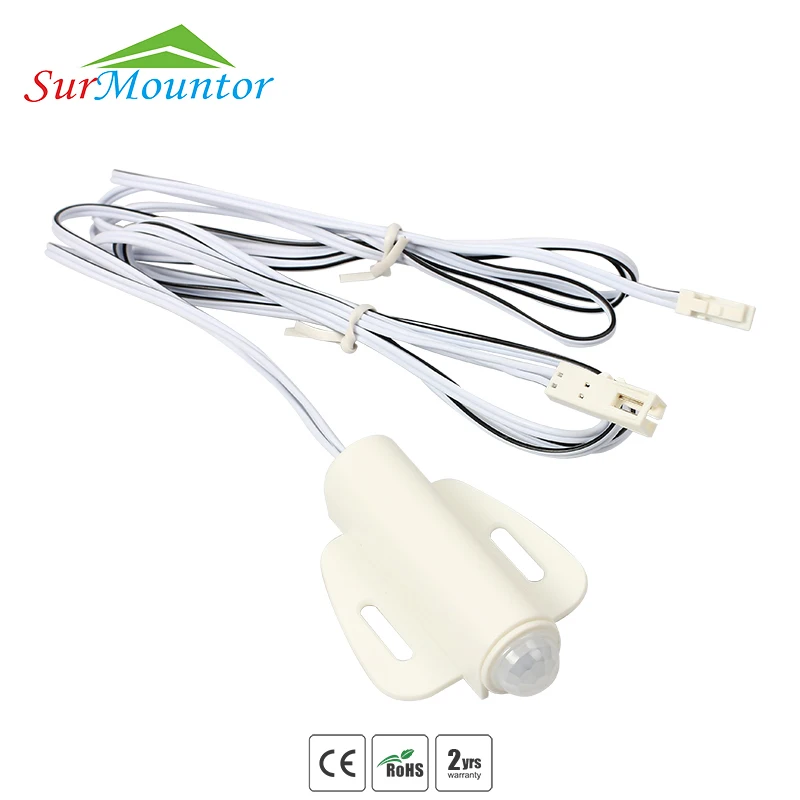 Hot-selling External Mini PIR Infrared Sensor Switch for LED Strips Surface Mounting