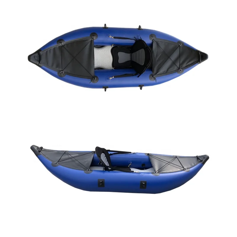 Hot Sale 2023 Popular Pvc Inflatable Kayak Boat With Paddle inflatable kayak drop stitch Made in China