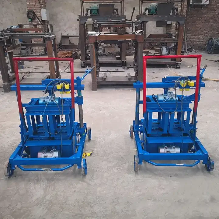 Low Cost Brick Making Machine QMR2-45 Small Brick Making Machine Paving Ground Brick Making Machine
