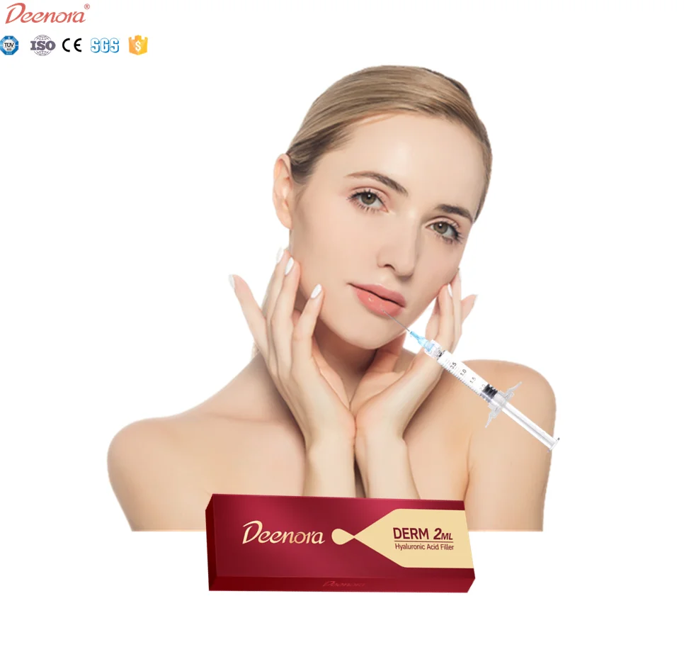 Deenora  korea cross linked hyaluronic Acid dermal Filler 1ml 2ml 10ml 20ml hyaluronique hydrogel buttock injection