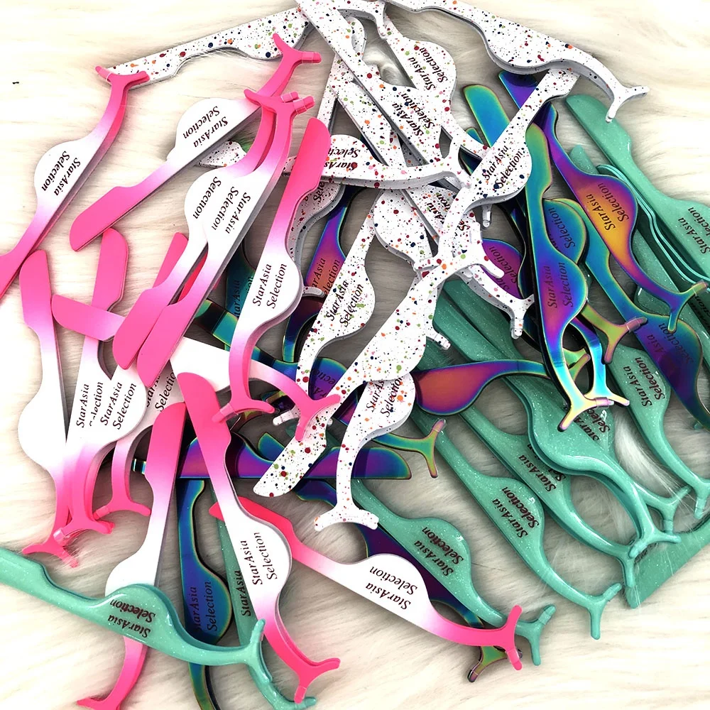 Оригинальный Пинцет для ресниц из нержавеющей стали, пинцет для ресниц, пинцет для ресниц с логотипом, пинцет для ресниц, частная торговая марка