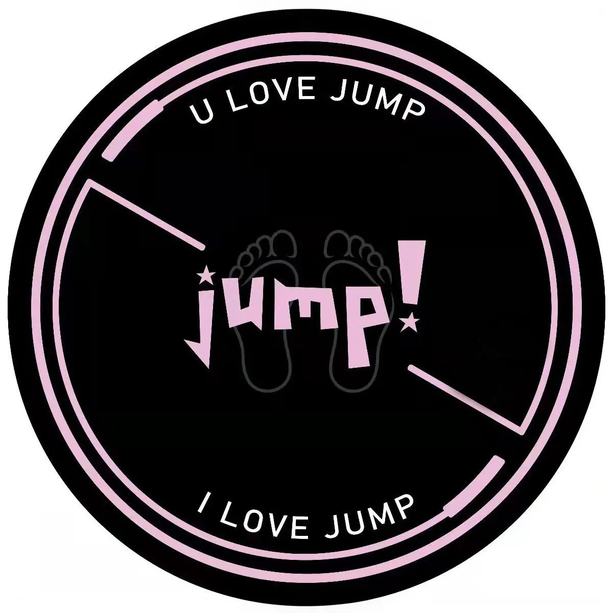 Jump Rope Mat, Large Size Non-Slip Jump Rope Pad for Indoor Floor and Outdoor Concrete, 6mm Thick High-Density Materia