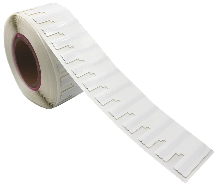 T7018 Printing Antenna UHF RFID Anti Liquid Tag Label for Beverage/Beer/Cosmetic/Perfume bottles