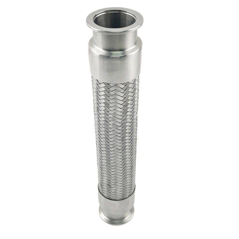 Acid and alkali resistant metal hose Stainless Steel 304/316L Corrugated Steam flexible metal hose