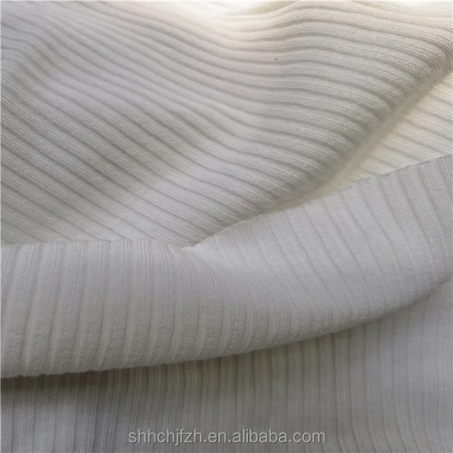 Custom 4+3 Ribbing Cotton Spandex 4+4 Rib Fabric 93%Cotton 7%Spandex 4x4 Rib Fabric Knit Rib Fabric For Joggers